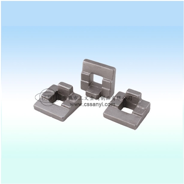 Square hole gusset plate